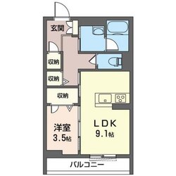 Ｌａ　ｖｉｅ　ｒｉｃｈｅ　南町の物件間取画像